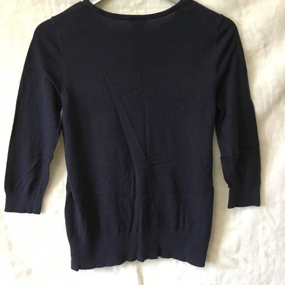 Ann Taylor Navy Lightweight Sweater - Picture 7 of 10